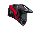 Capacete Bieffe B-trail Conquest Preto E Vermelho Tamanho 58 Motocross