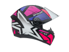 Capacete Peels Spike 2 First Preto e Rosa Pink 1st Tamanho 56