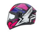 Capacete Peels Spike 2 First 1st Preto e Rosa Pink Tamanho 56
