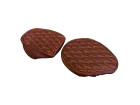 CAPAS DE BANCOS ROYAL ENFIELD SHOTGUN 650 INSTAMBUL TERRA COTA DIAMANTADA