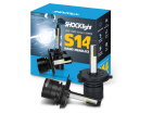 Kit Lâmpada de Led HEADLIGHT S14 NANO H4 6000K 12V 32W 3600LM Shocklight - Cod. SLL-140004