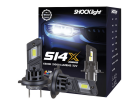 KIT Lâmpada de LED NANO S14X H7 6500K 5000 LUMENS 12V SHOCKLIGHT - Cod. SLL-140007X