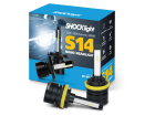 KIT LÂMPADA DE LED HEADLIGHT S14 NANO H11 6000K 12V 32W 3600LM SHOCKLIGHT - Cod. SLL-140011
