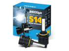KIT LÂMPADA DE LED HEADLIGHT S14 NANO HB3/HB4 6000K 12V 32W 3600LM SHOCKLIGHT - Cod. SLL-149000