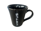 Caneca Virtus Volkswagen Collection Cerâmica Preta 360 mL